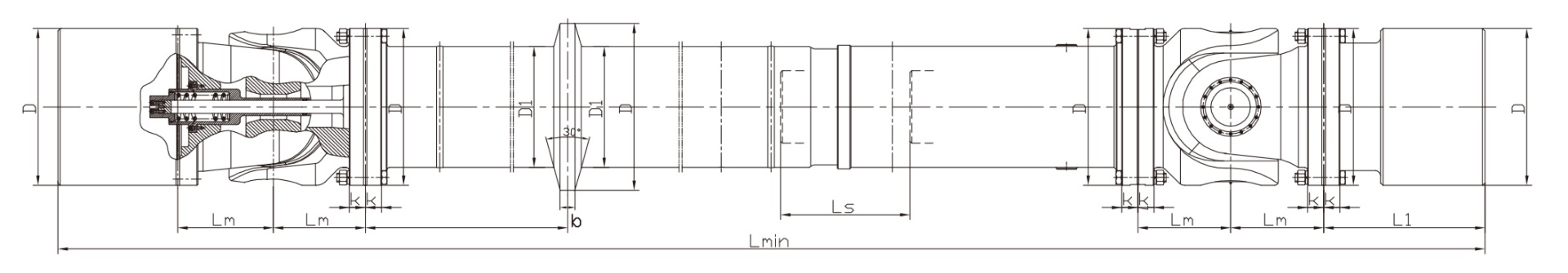 斜軋穿孔(管軋機(jī))十字軸式萬向聯(lián)軸器
